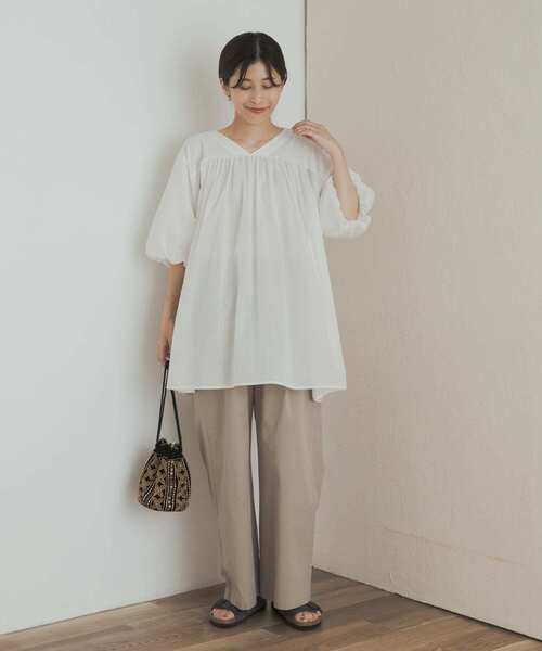 まるさん専用】Curensology コットンレーヨンレースチュニック 【公式