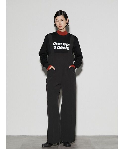 UN3D.（アンスリード）の「フロントタックサスペンダーオールインワン