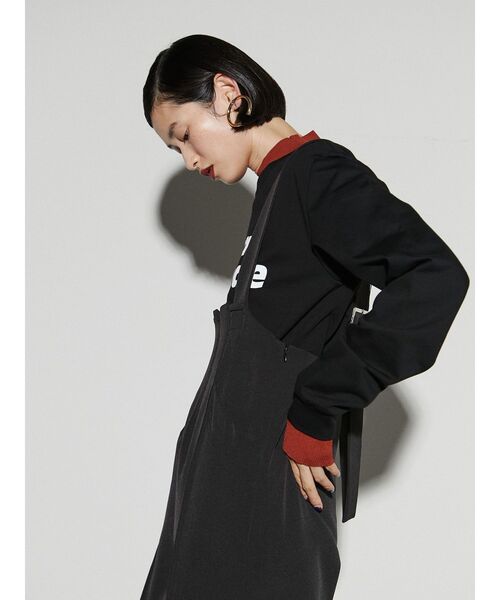 UN3D.（アンスリード）の「フロントタックサスペンダーオールインワン