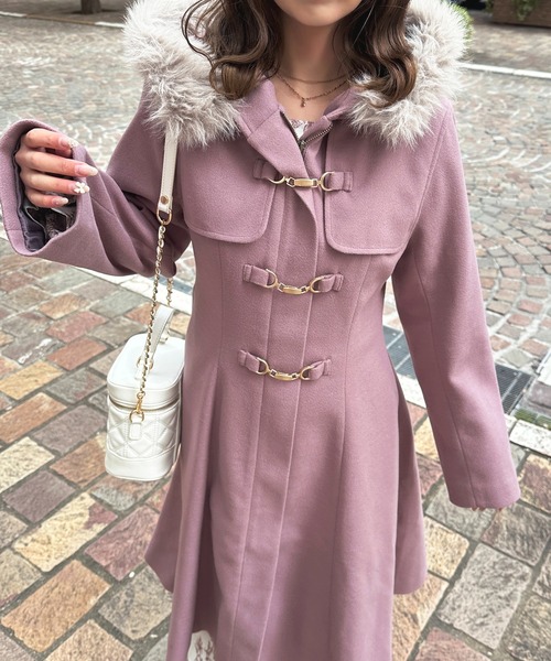 セール】フェイクファーダッフルコート【ZOZOTOWN限定アイテム