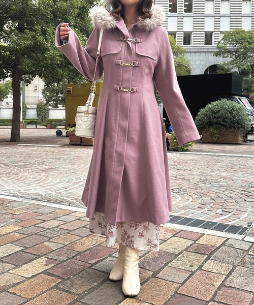 セール】フェイクファーダッフルコート【ZOZOTOWN限定アイテム