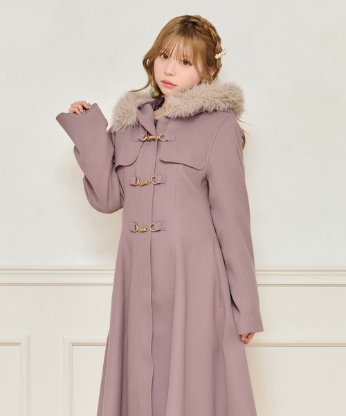 セール】フェイクファーダッフルコート【ZOZOTOWN限定アイテム