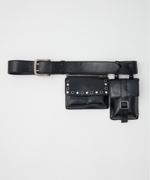 2026SS新作】2WAY WAIST BELT POUCH ツーウェイ ウエストベルトポーチ