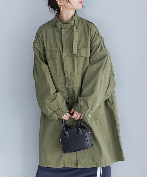 RAGEBLUE（レイジブルー）の「4WAYミリタリーコート/ブルゾン（モッズ