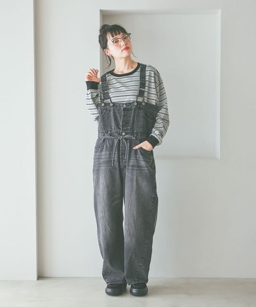 セール】[NKJ 2026SS] 2WAYワークオーバーオール（サロペット