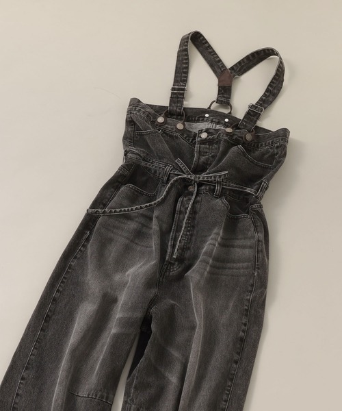 セール】[NKJ 2026SS] 2WAYワークオーバーオール（サロペット