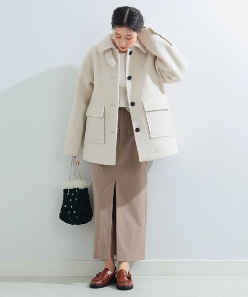 Ray BEAMS（レイビームス）の「Ray BEAMS / ループ シャギー ハーフ