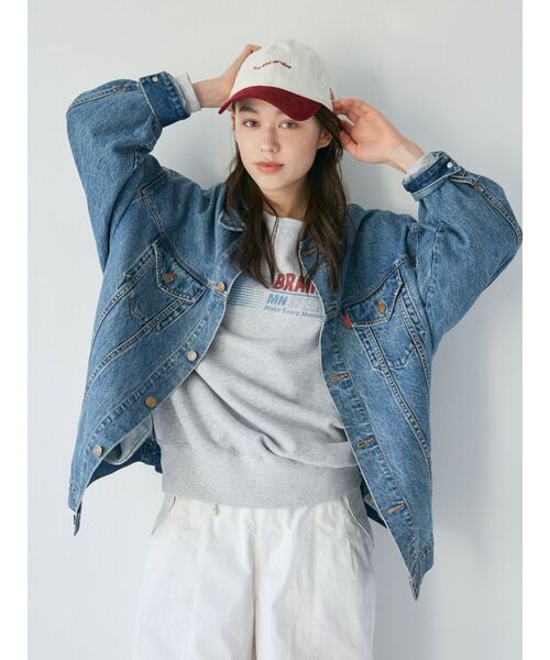 Ungrid（アングリッド）の「ビッグシルエットデニムジャケット（デニム