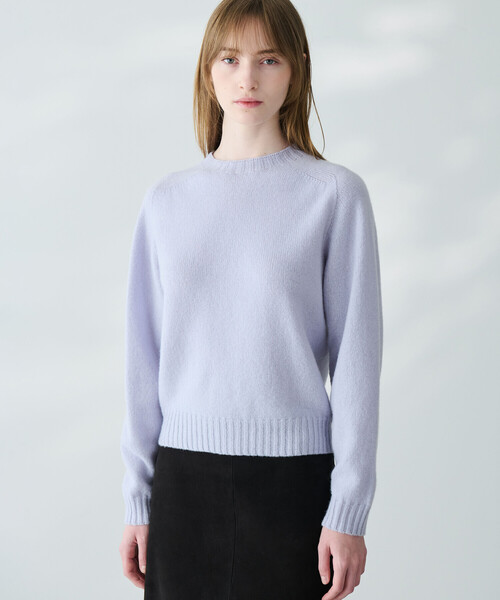 MORRIS & SONS | ジーロンラム クルーネックニット WOMEN（ニット