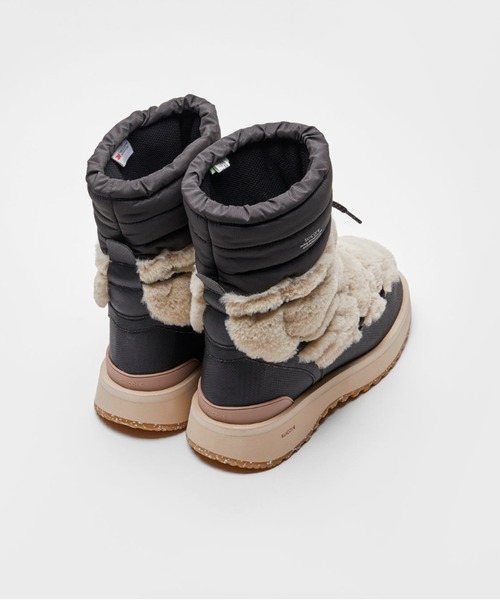 suicoke（スイコック）の「BOWER-ab-HI-FUR - Black/Beige（ブーツ