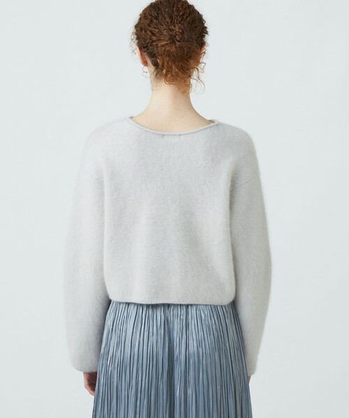 BALLSEY（ボールジィ）の「フラッフィーヤーン ボートネックプル