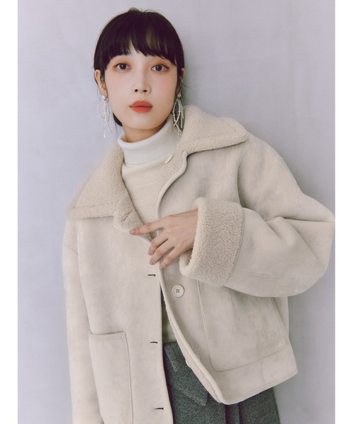 FRAY I.D（フレイアイディー）の「リバーシブルボンディングジャケット