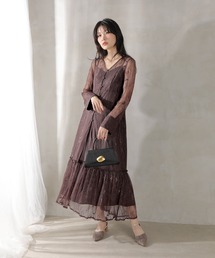 Kana｜カナのドレス（ブラウン/茶色系）通販 - ZOZOTOWN