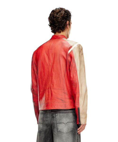 DIESEL（ディーゼル）の「メンズ レザージャケット（ライダース