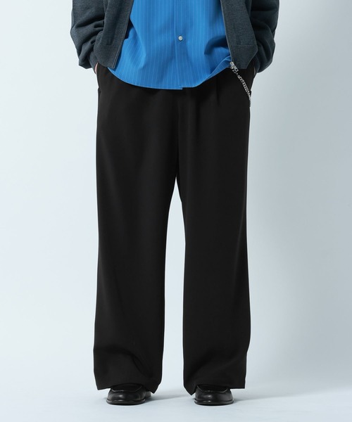 LUXURY+EASY】 DRAPE WIDE BUGGY EASY PANTS / ラグイージードレープ