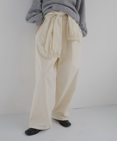 2WAY腰巻きツイルパンツ（その他パンツ）｜hellam（へラム）の