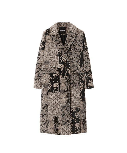 Desigual（デシグアル）の「ジャガード織り NIZAロングコート