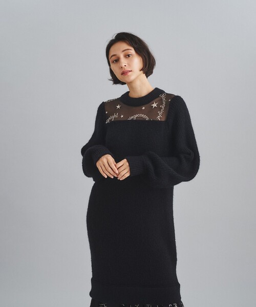 セール】スターチュールニットワンピース（ワンピース）｜Diagram