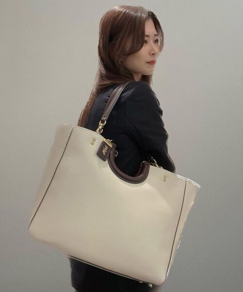 COACH（コーチ）の「レイ トート・カラーブロック（トートバッグ