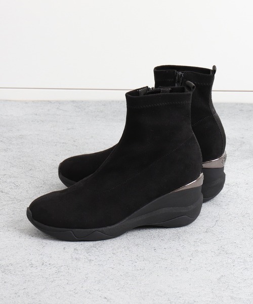 diana（プラスダイアナ）の「【6㎝】ウェッジソール ショートブーツ