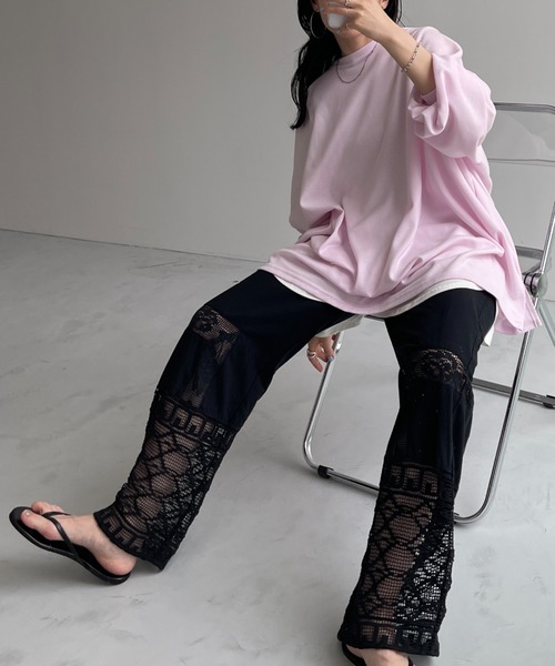 vintage like lace pants / ヴィンテージライクレースパンツ（その他