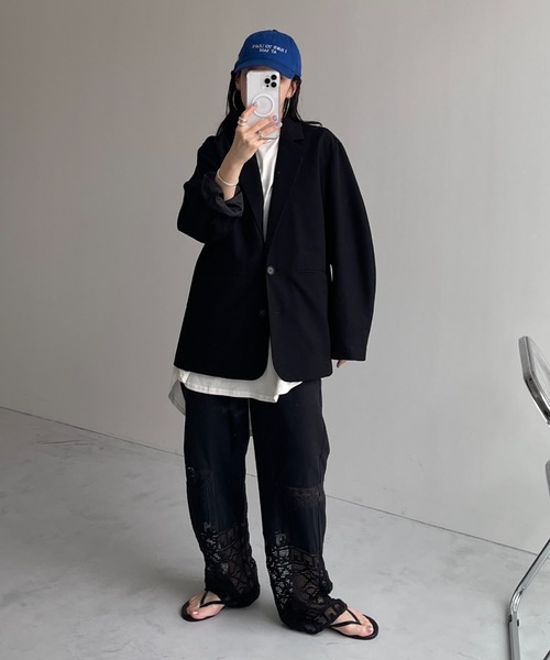 wee9s（ウィークス）の「vintage like lace pants / ヴィンテージ