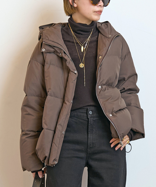 EVERYDAY I LIKE.（エヴリディアイライク）の「フードダウンジャケット