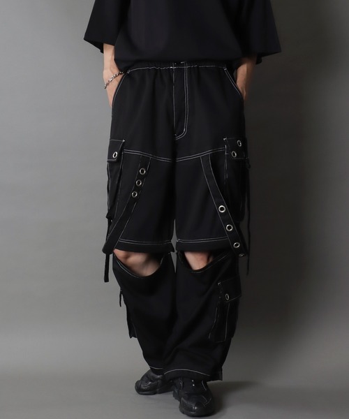 セール】2WAY Wide Cargo Pants/2WAY ワイド カーゴパンツ カーゴ