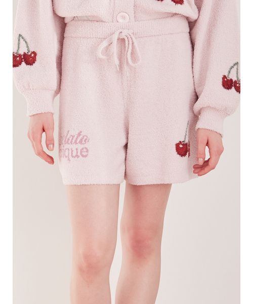 ONLINE限定カラーあり】ベビモコチェリージャガードショートパンツ