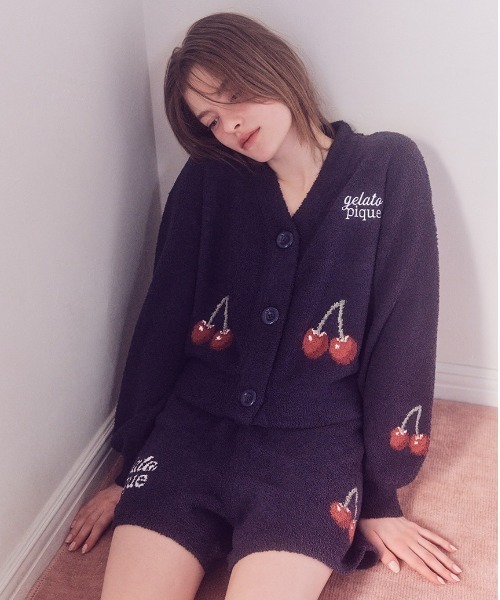 ONLINE限定カラーあり】ベビモコチェリージャガードショートパンツ