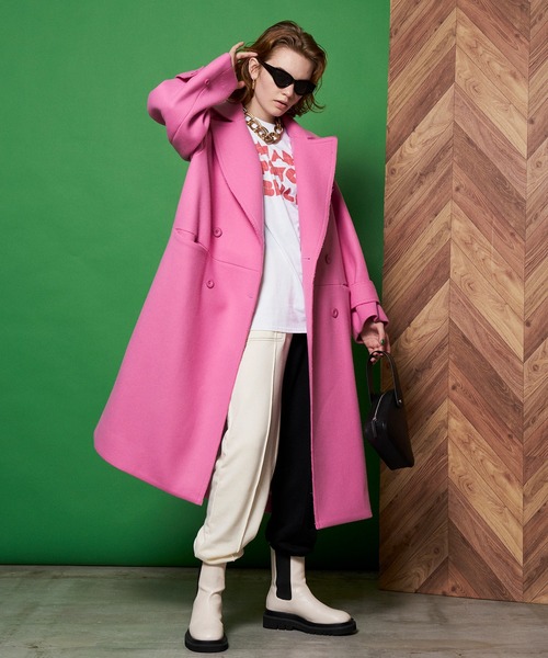 Super140 Melton Over Coat/スーパー140メルトンオーバーコート