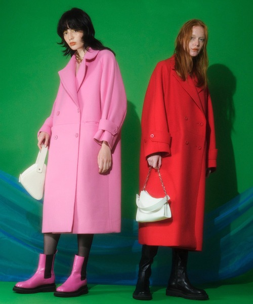 Super140 Melton Over Coat/スーパー140メルトンオーバーコート