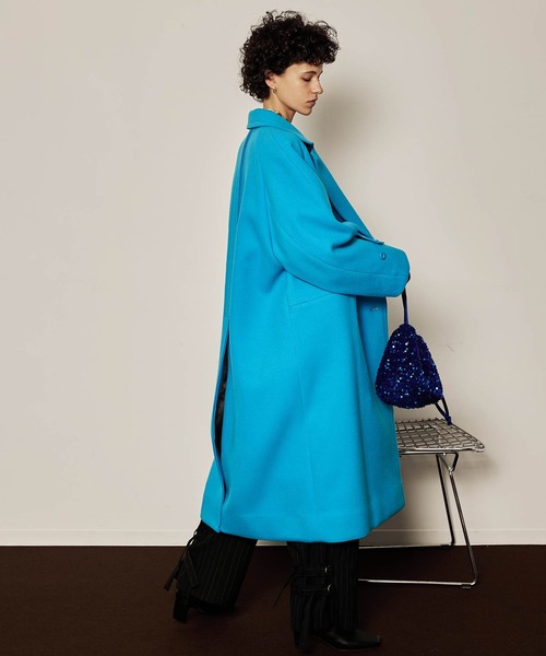 Super140 Melton Over Coat/スーパー140メルトンオーバーコート