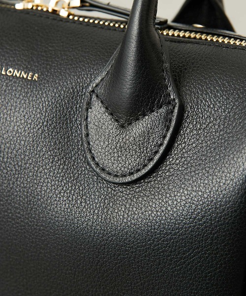 PAPILLONNER（パピヨネ）の「レザーミニボストン/WEB限定（ボストン