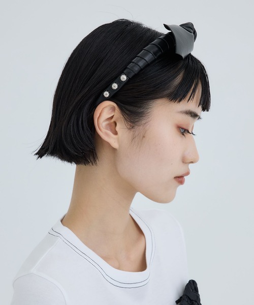 TOGA（トーガ）の「【TOGA TOO/トーガトゥ】Leather wrapped headband