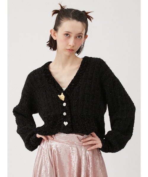 FURFUR（ファーファー）の「【Philly chocolate】キャットボタン