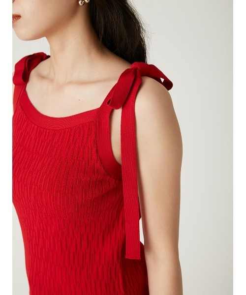 FRAY I.D（フレイアイディー）の「ショルダーリボンニットプルオーバー