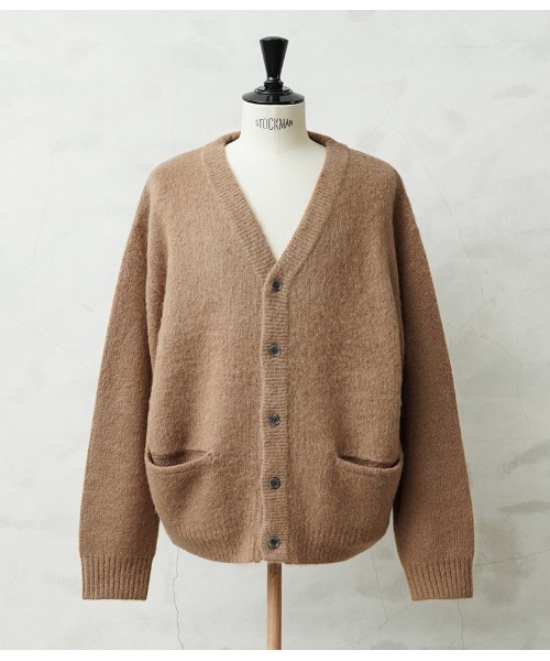 WAIPER.inc（ワイパーインク）の「モヘアニット カーディガン SOLID