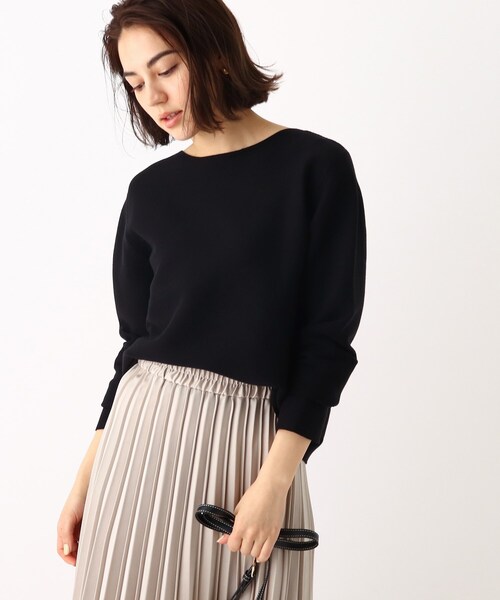 OPAQUE.CLIP（オペークドットクリップ）の「◇ボートネックニット