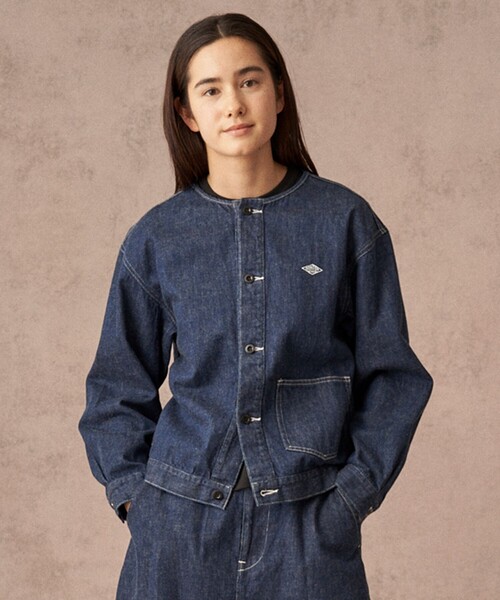 DANTON（ダントン）の「DANTON | デニム カラーレスジャケット WOMEN