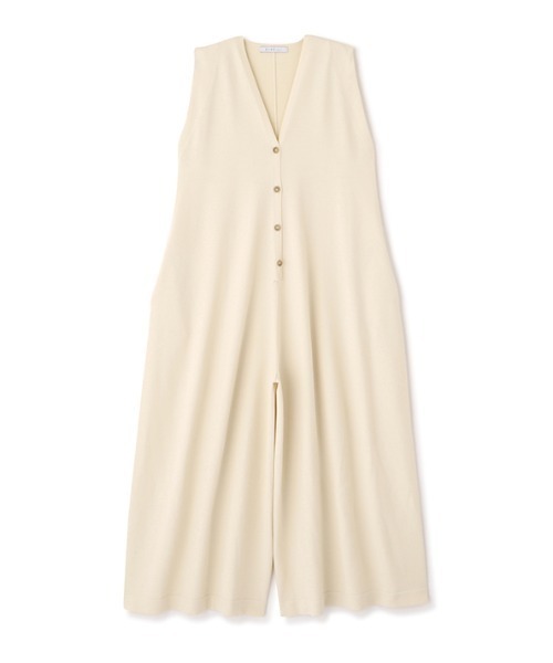 フロントボタンニットオールインワン（つなぎ/オールインワン）｜ETRE