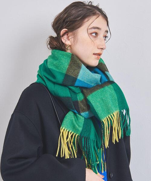 elegancese（エレガンセーゼ）の「＜elegancese＞カシミヤ チェック