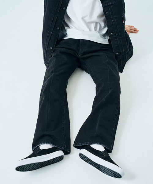 Levi's(リーバイス) 別注 517 TM BLACK L29（デニムパンツ）｜Levi's
