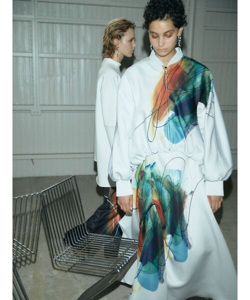 UN3D.（アンスリード）の「ラインアートブルゾン（ブルゾン）」 - WEAR