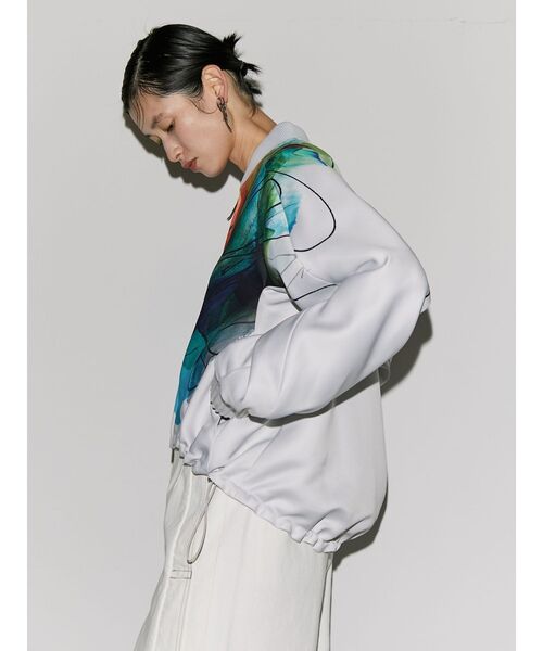 UN3D.（アンスリード）の「ラインアートブルゾン（ブルゾン）」 - WEAR