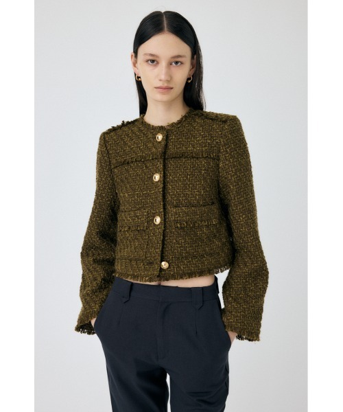 セール】COMPACT TWEED ジャケット（その他アウター）｜MOUSSY