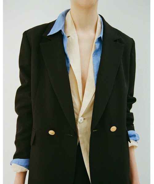 MACPHEE（マカフィー）の「【WEB限定】ウールギャバジン ダブル