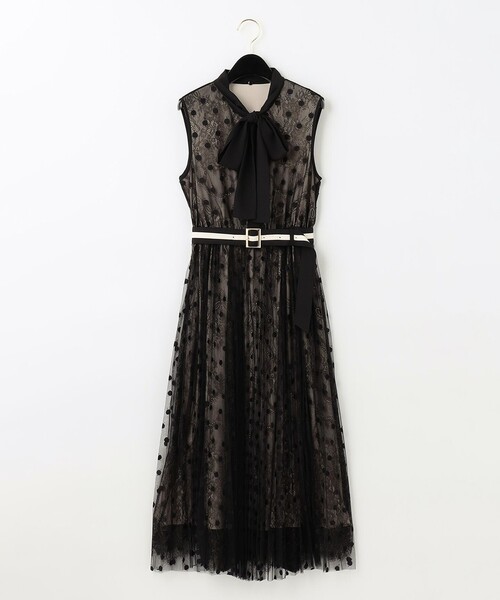 セール】ドットレースコンビワンピース（ワンピース）｜Diagram