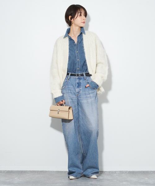 plage（プラージュ）の「【R'IAM】WIDE デニム（デニムパンツ）」 - WEAR