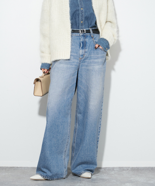 plage（プラージュ）の「【R'IAM】WIDE デニム（デニムパンツ）」 - WEAR